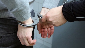 kid in handcuffs