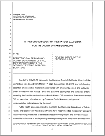 GO Permitting SBC Dept of CSS to File Documents With Electronic Signature